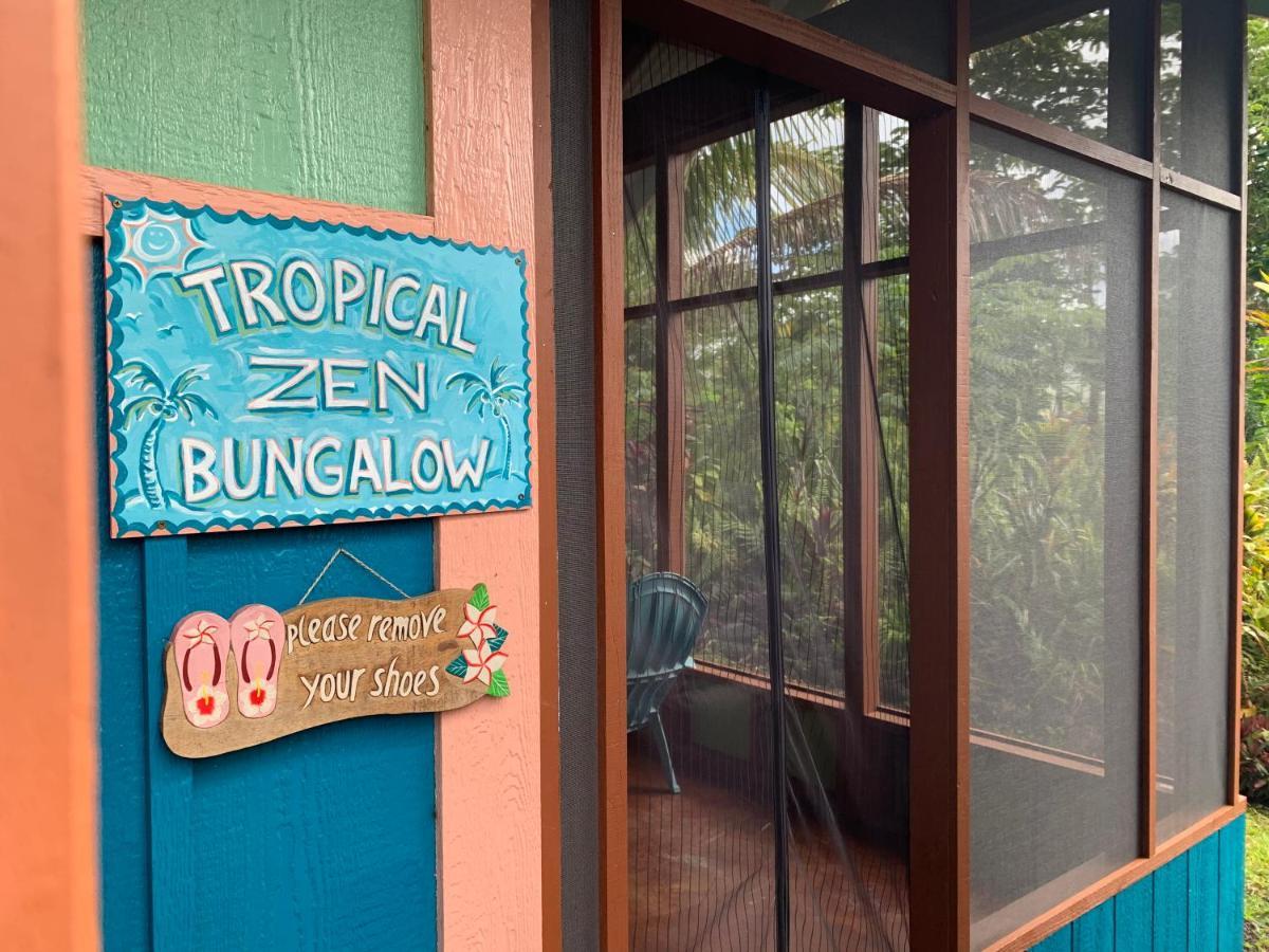 Tropical Zen Bungalow Pahoa Екстер'єр фото