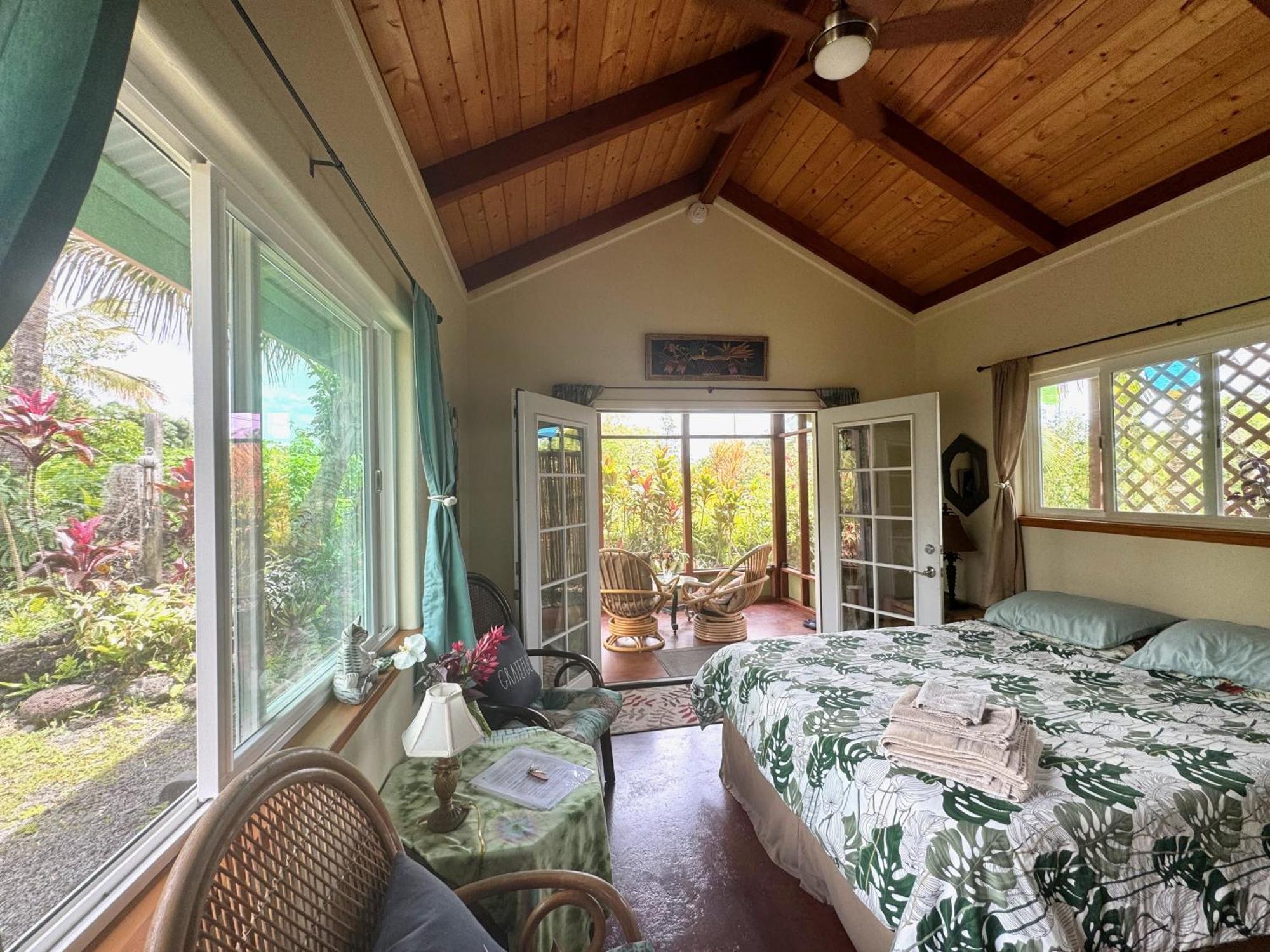 Tropical Zen Bungalow Pahoa Екстер'єр фото